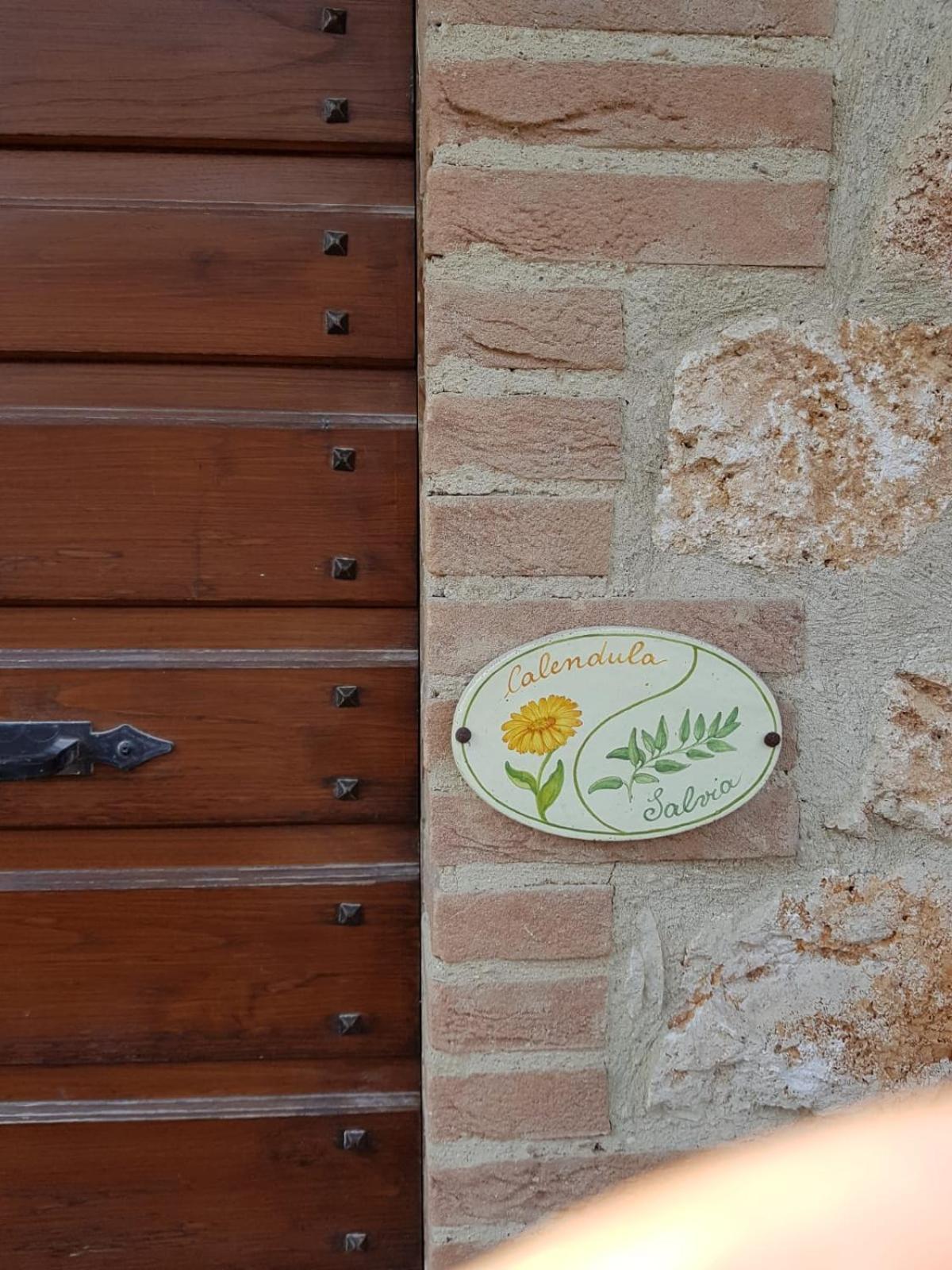 Agriturismo Bio Tra Cielo E Terra Lägenhet Grutti Exteriör bild