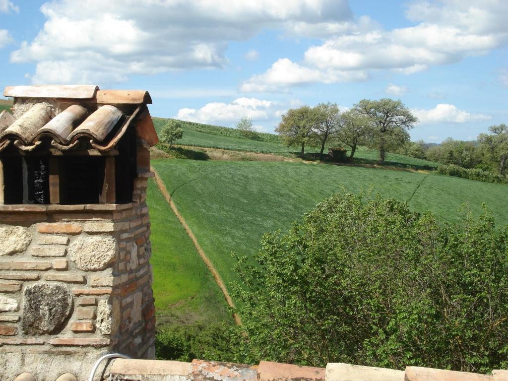 Agriturismo Bio Tra Cielo E Terra Lägenhet Grutti Exteriör bild