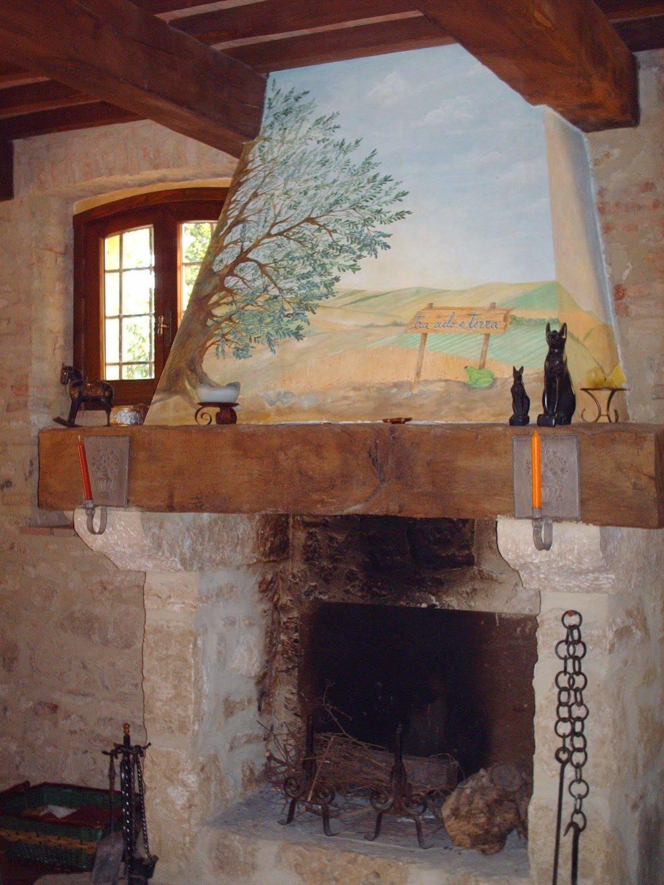 Agriturismo Bio Tra Cielo E Terra Lägenhet Grutti Exteriör bild