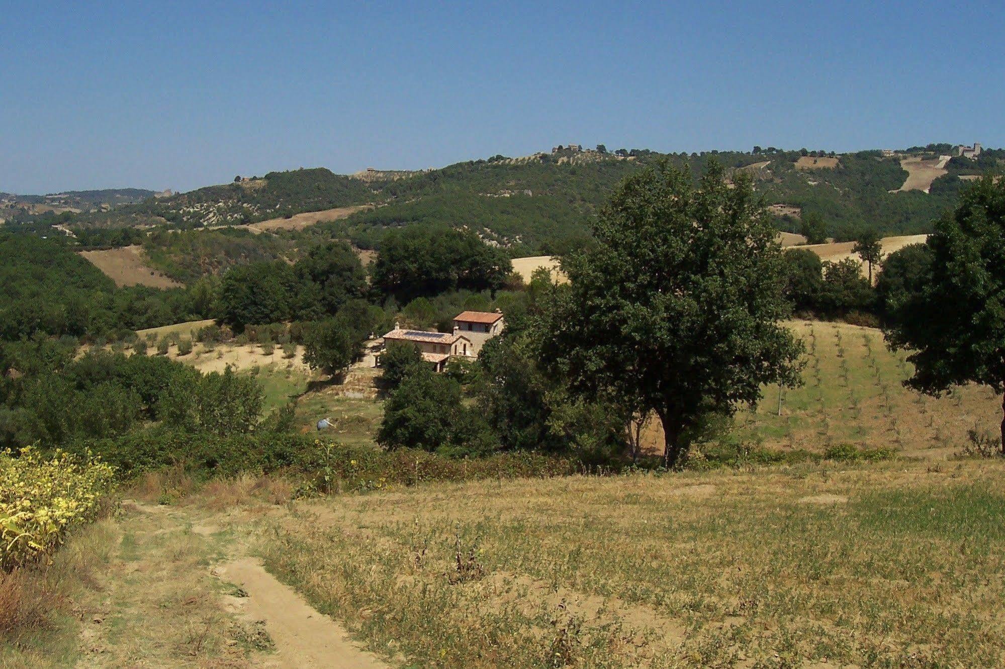 Agriturismo Bio Tra Cielo E Terra Lägenhet Grutti Exteriör bild