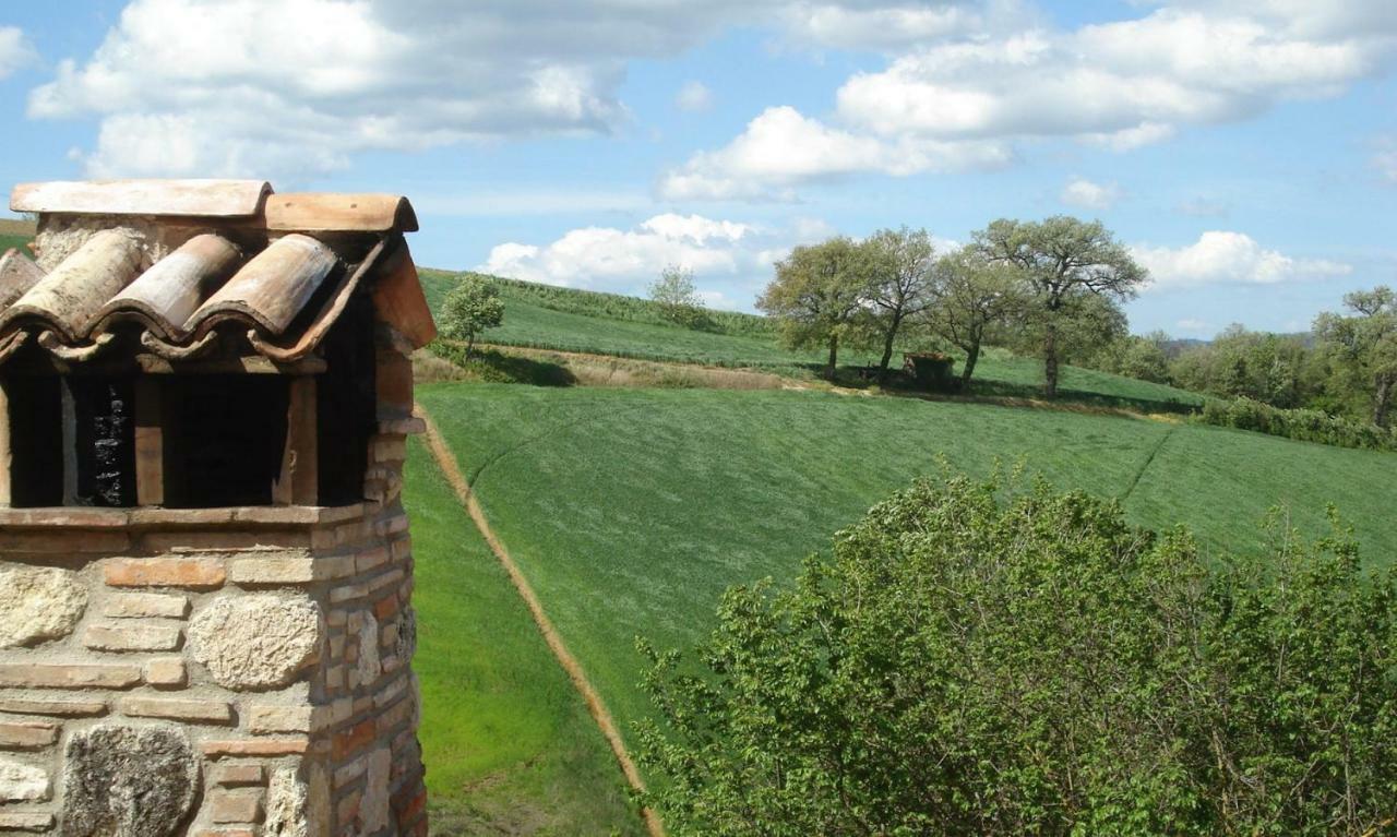 Agriturismo Bio Tra Cielo E Terra Lägenhet Grutti Exteriör bild