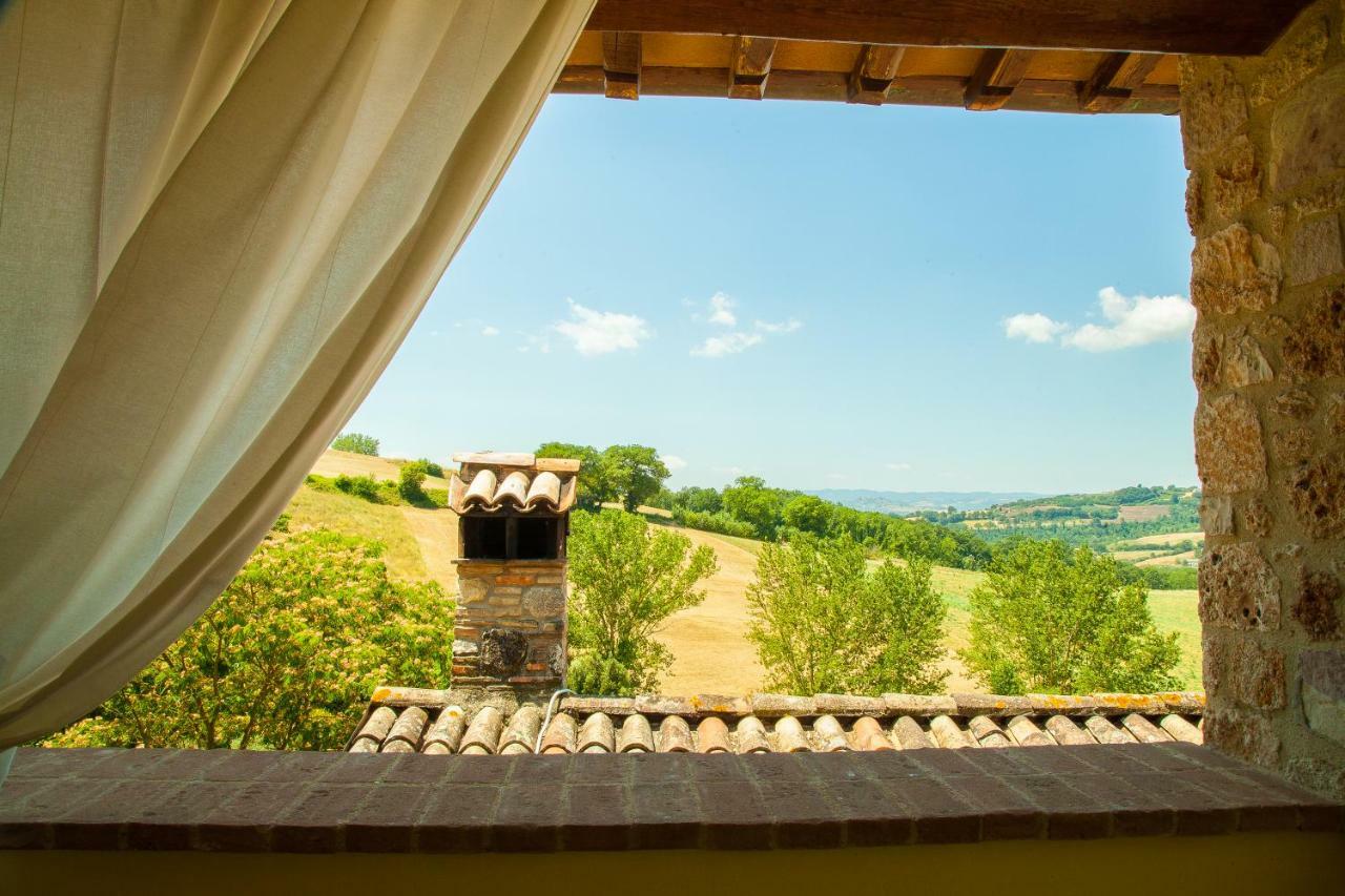 Agriturismo Bio Tra Cielo E Terra Lägenhet Grutti Exteriör bild