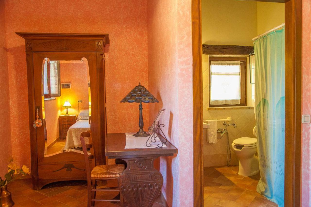 Agriturismo Bio Tra Cielo E Terra Lägenhet Grutti Exteriör bild